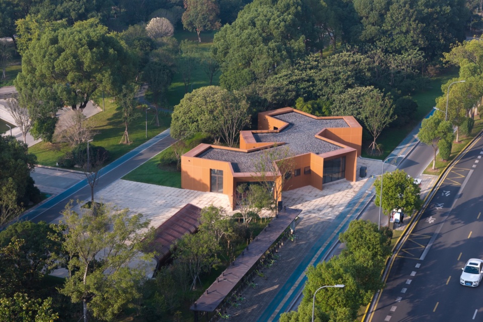 图52 河狸景观摄影 kunshan riverside park