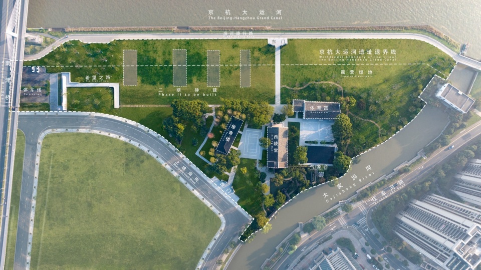 改造后总平面©中国建筑西北设计研究院,张锦影像工作室