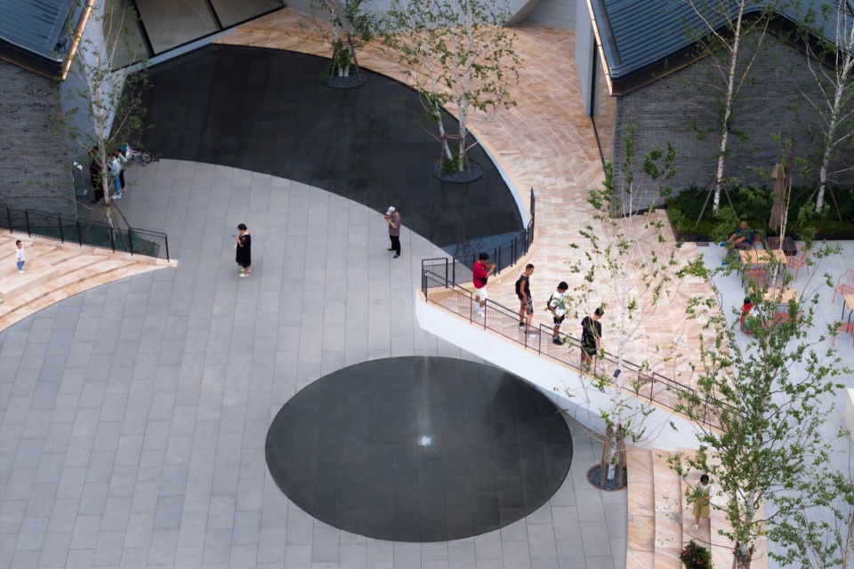 构筑物鸟瞰 nianxia art center