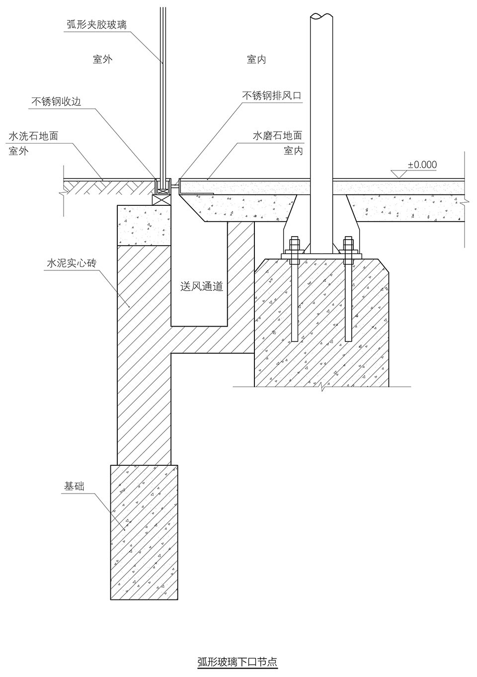 空调出风口节点图 wuyi organic urban renewal exhibition hall by kfs