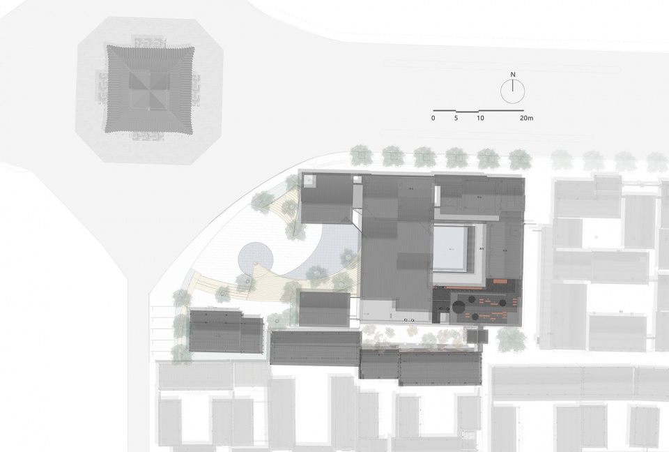 艺术中心平面图 nianxia art center