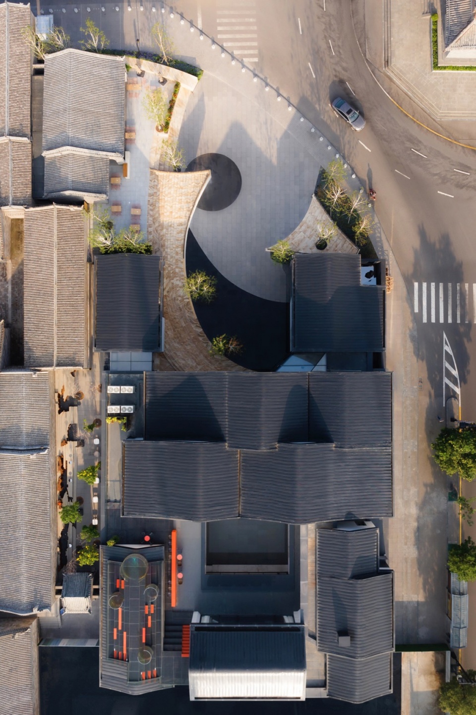 项目鸟瞰 nianxia art center