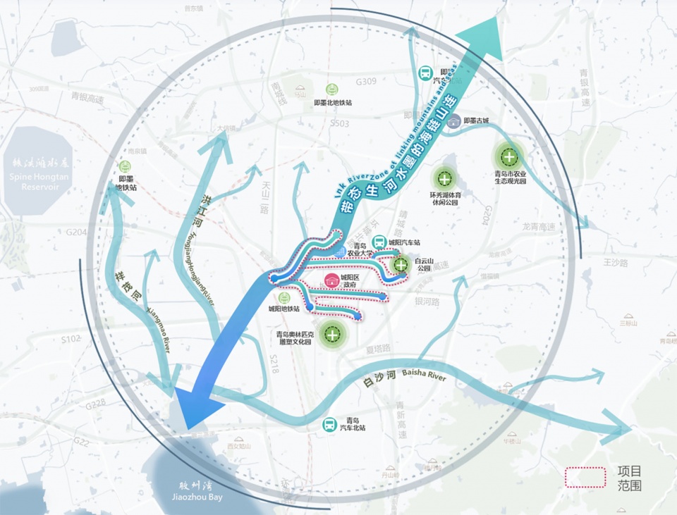 “五水绕城”生态环境提升项目 青岛市市政工程设计研究院有限责任公司