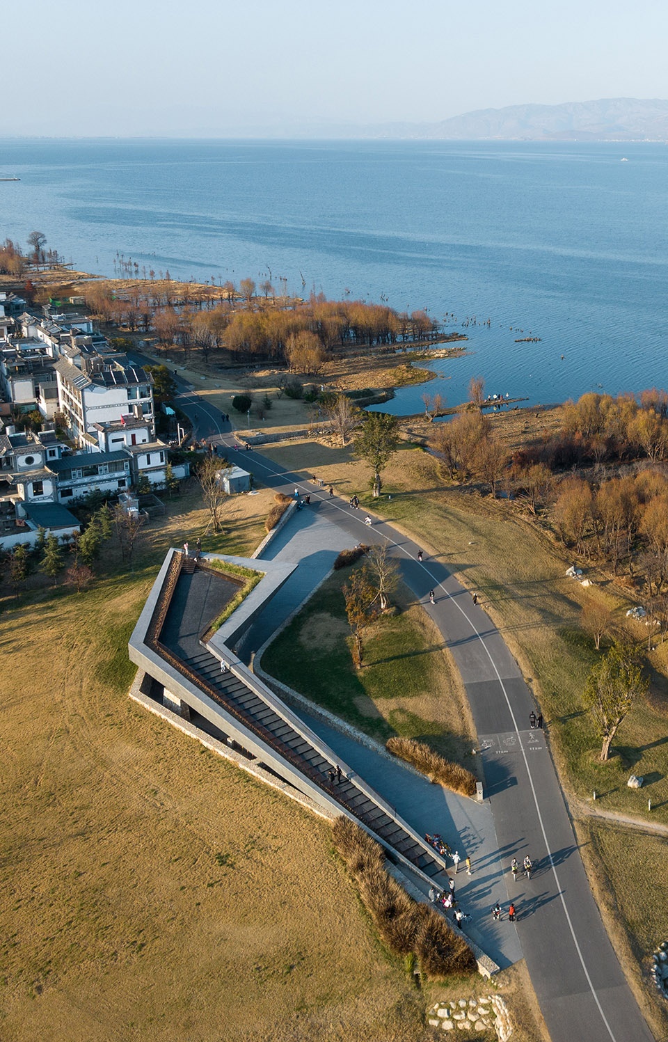 Dali Erhai Lake Ecological Rest Station China by Meng Fanhao line studio