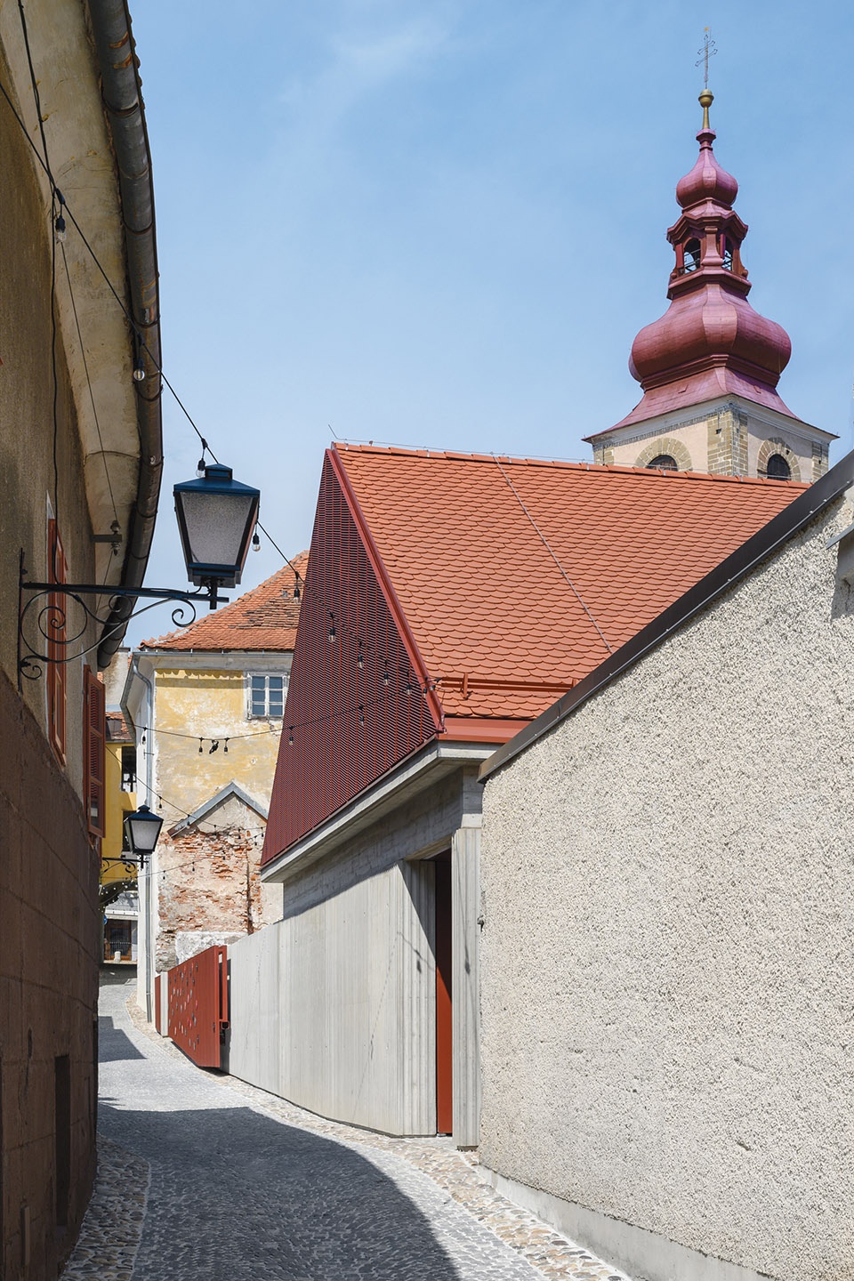 Revitalization of Old Glassworks and surrounding urban areas in old town of Ptuj by ELEMENTARNA