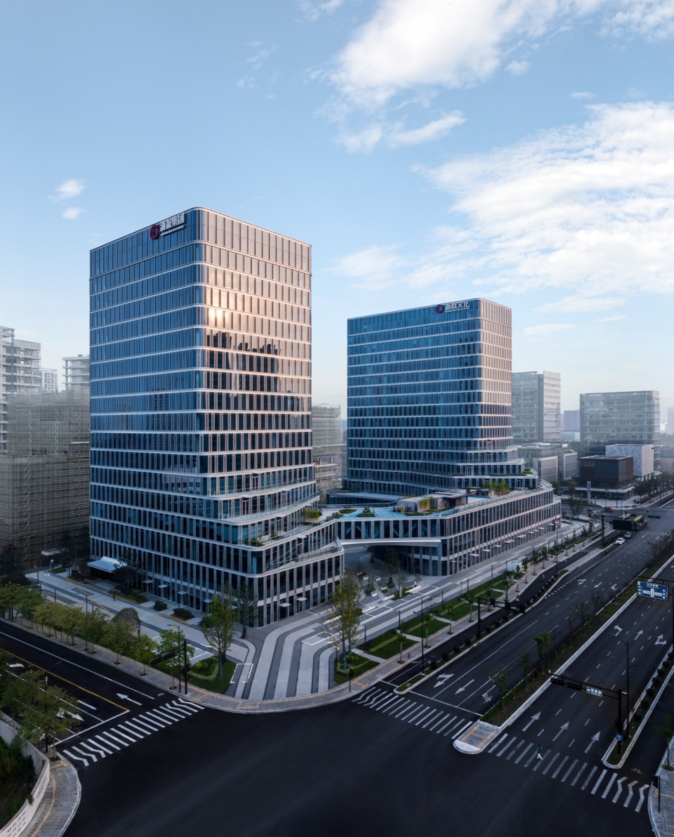 zhejiang daily digital culture industrial park by uad