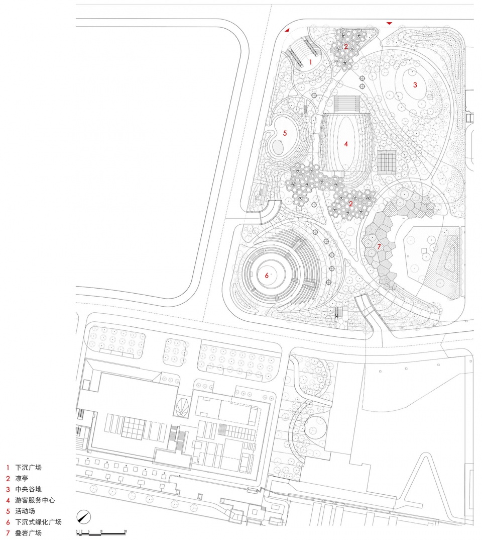 杨浦大桥公共空间与综合环境工程 同济大学建筑设计研究院麟和建筑工作室