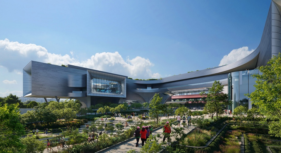 new science centre singapore zaha hadid architects