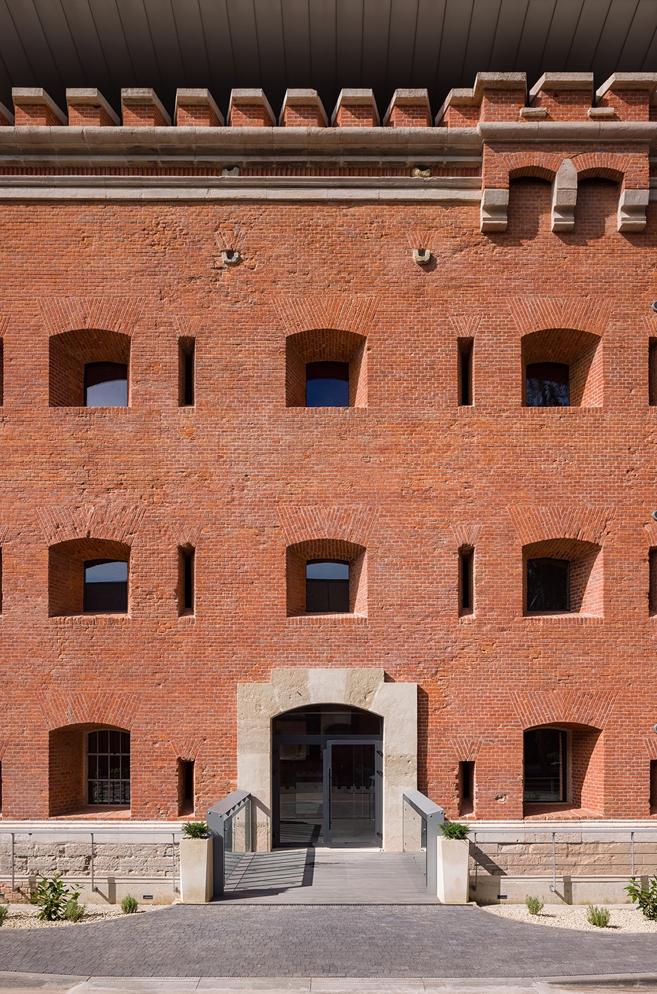 square tower of the lviv citadel by architecture studio symmetry