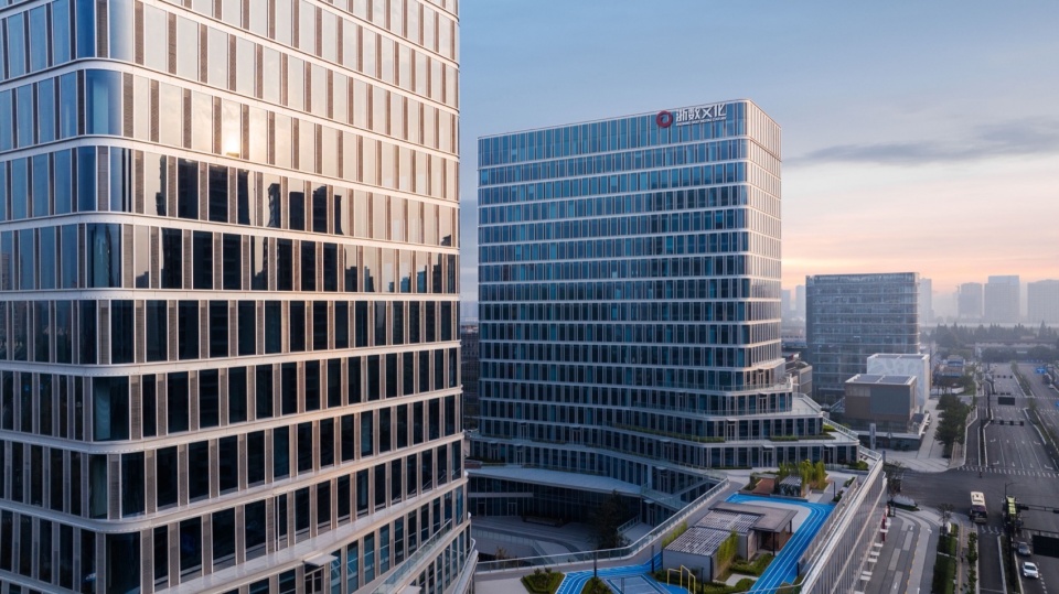 zhejiang daily digital culture industrial park by uad
