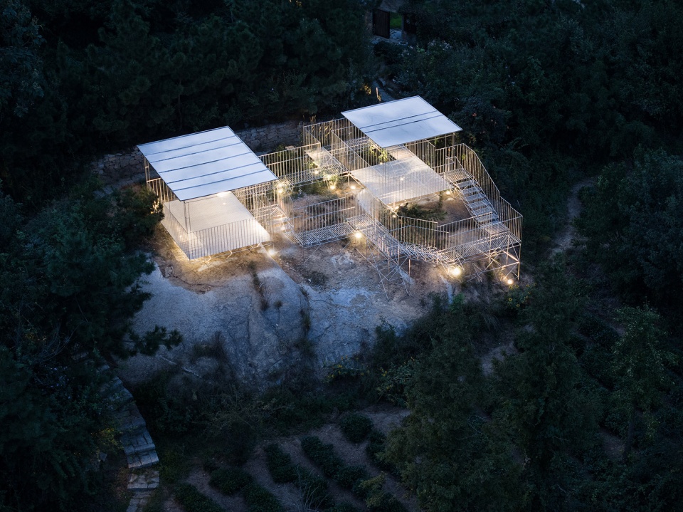 Wuwai Theater Chaoran Terrace Xiaoyao Pavilion China by Kong Xiangwei Studio