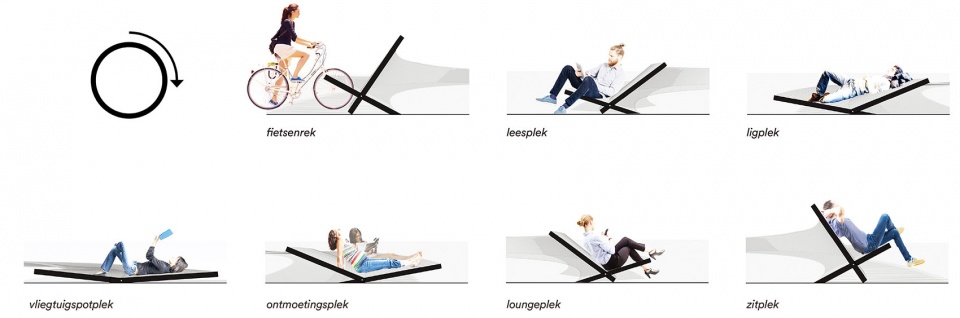 aviationobservationloungebench by studio marco vermeulen