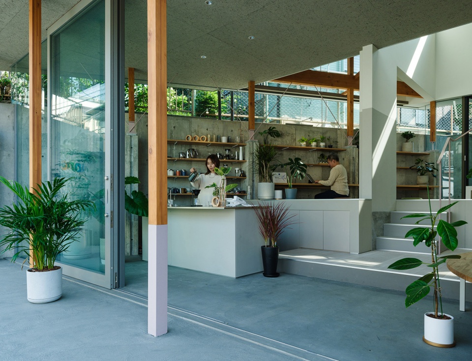 blue box office by eureka hho keio architecture sano lab