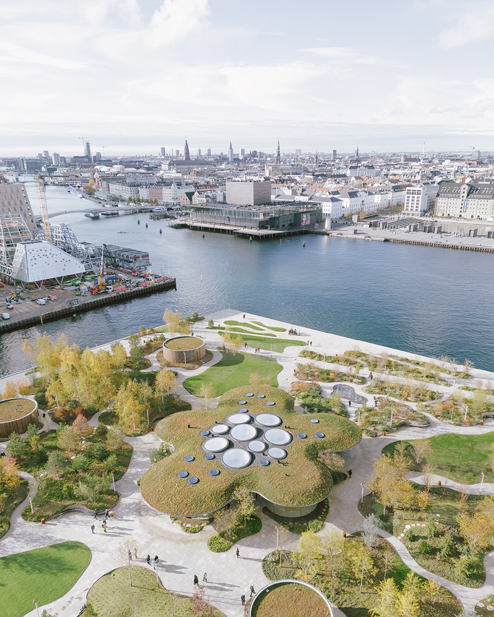 the opera park by cobe