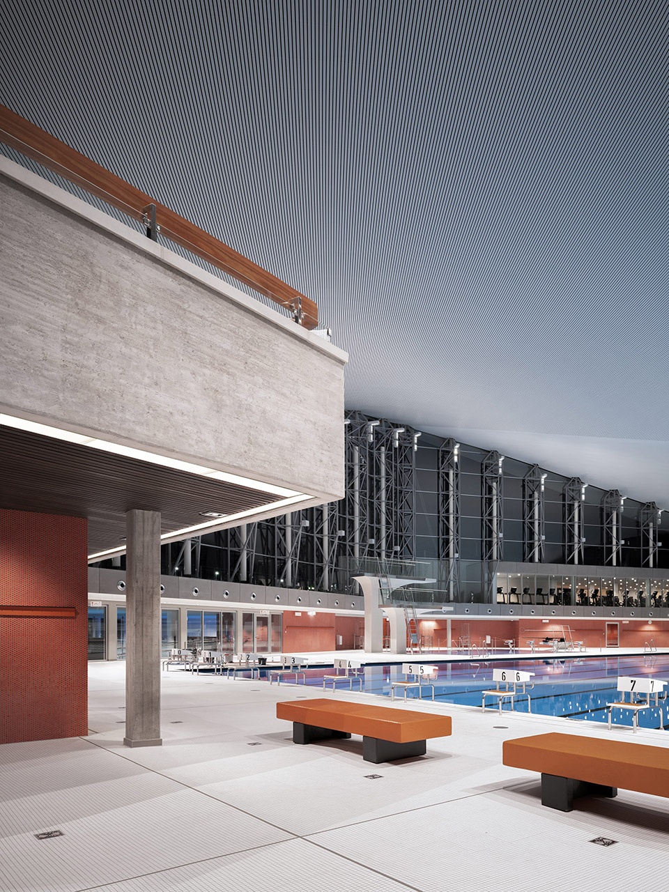 Alsterschwimmhalle has been comprehensively refurbished converted and extended by gmp