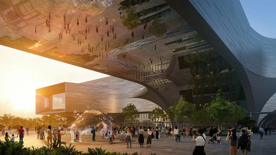 new science centre singapore zaha hadid architects