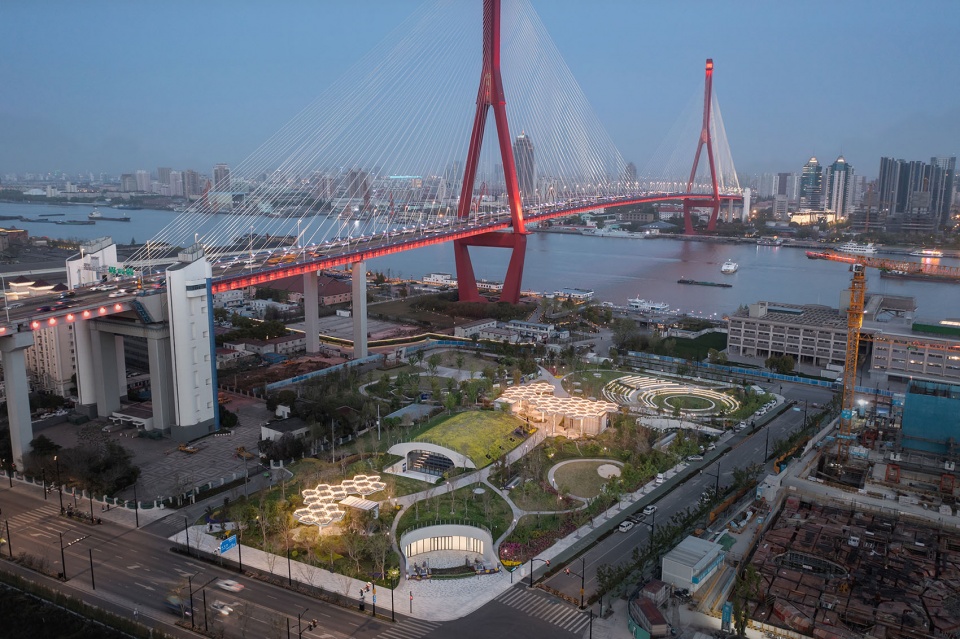 杨浦大桥公共空间与综合环境工程 同济大学建筑设计研究院麟和建筑工作室