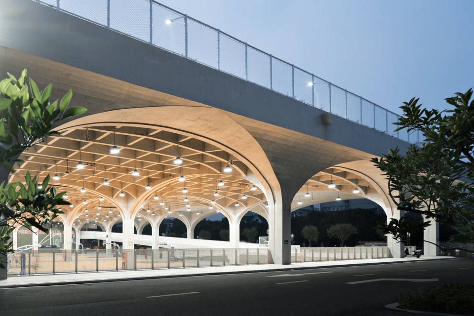 indoor sports field of shaoxing university by uad