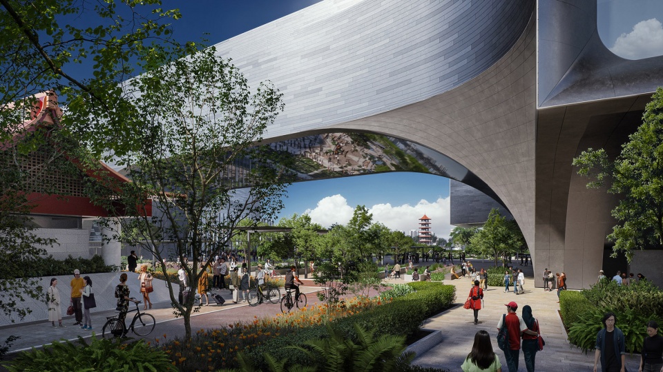 new science centre singapore zaha hadid architects
