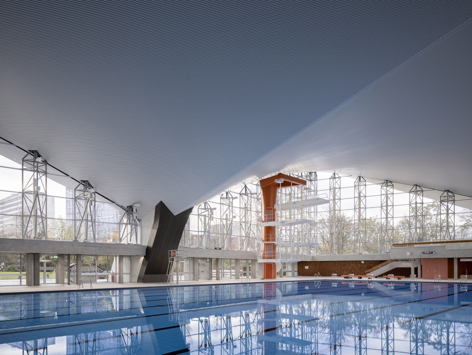 Alsterschwimmhalle has been comprehensively refurbished converted and extended by gmp