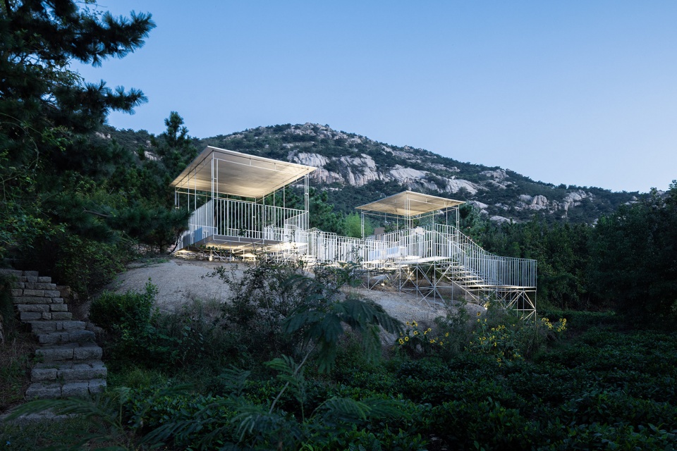 Wuwai Theater Chaoran Terrace Xiaoyao Pavilion China by Kong Xiangwei Studio