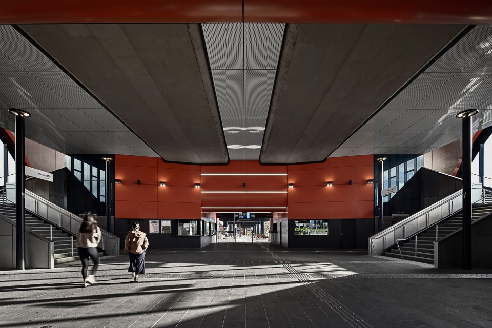 coburg and moreland stations by wood marsh architecture