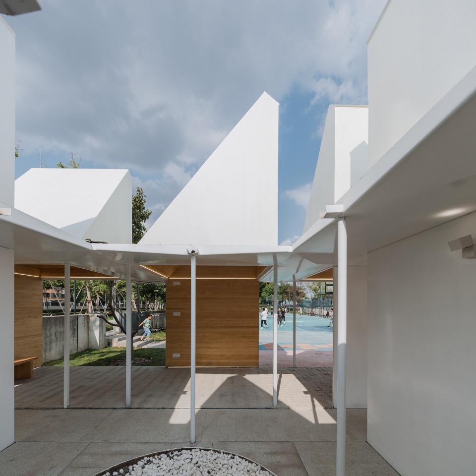 two pavilions in shanghai by gom
