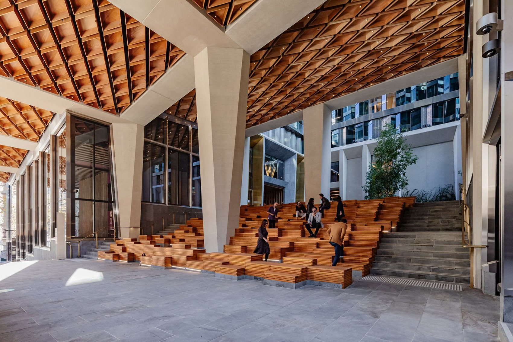 Collins Arch by Woods Bagot + SHoP Architects - 谷德设计网