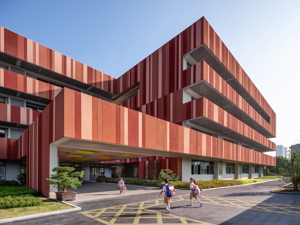 fengpu elementary school by wuyang architecture