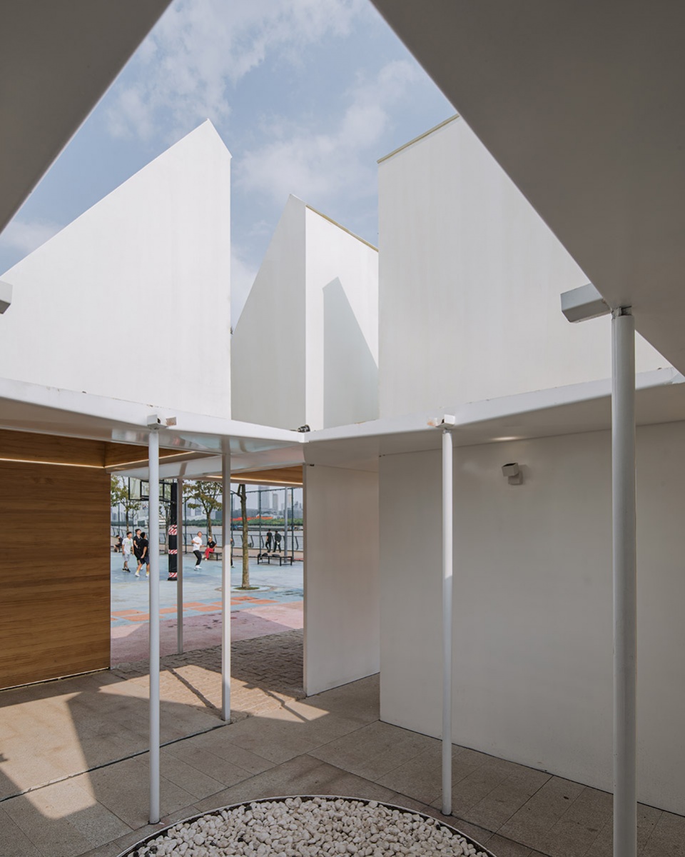 two pavilions in shanghai by gom