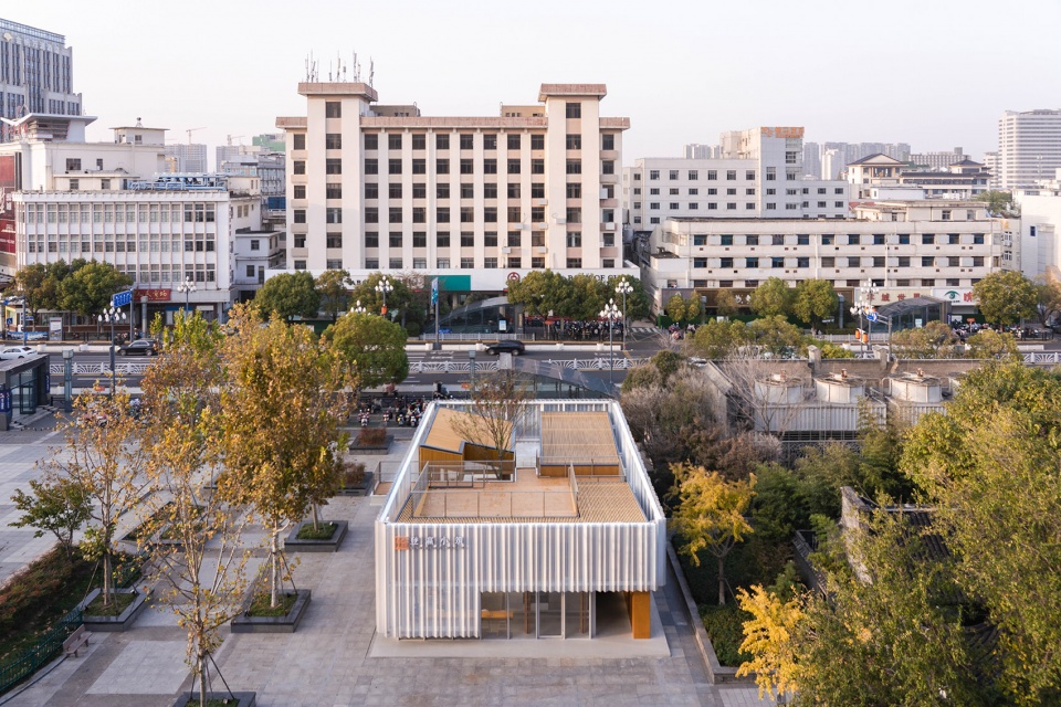 dengying service site by mudo architects