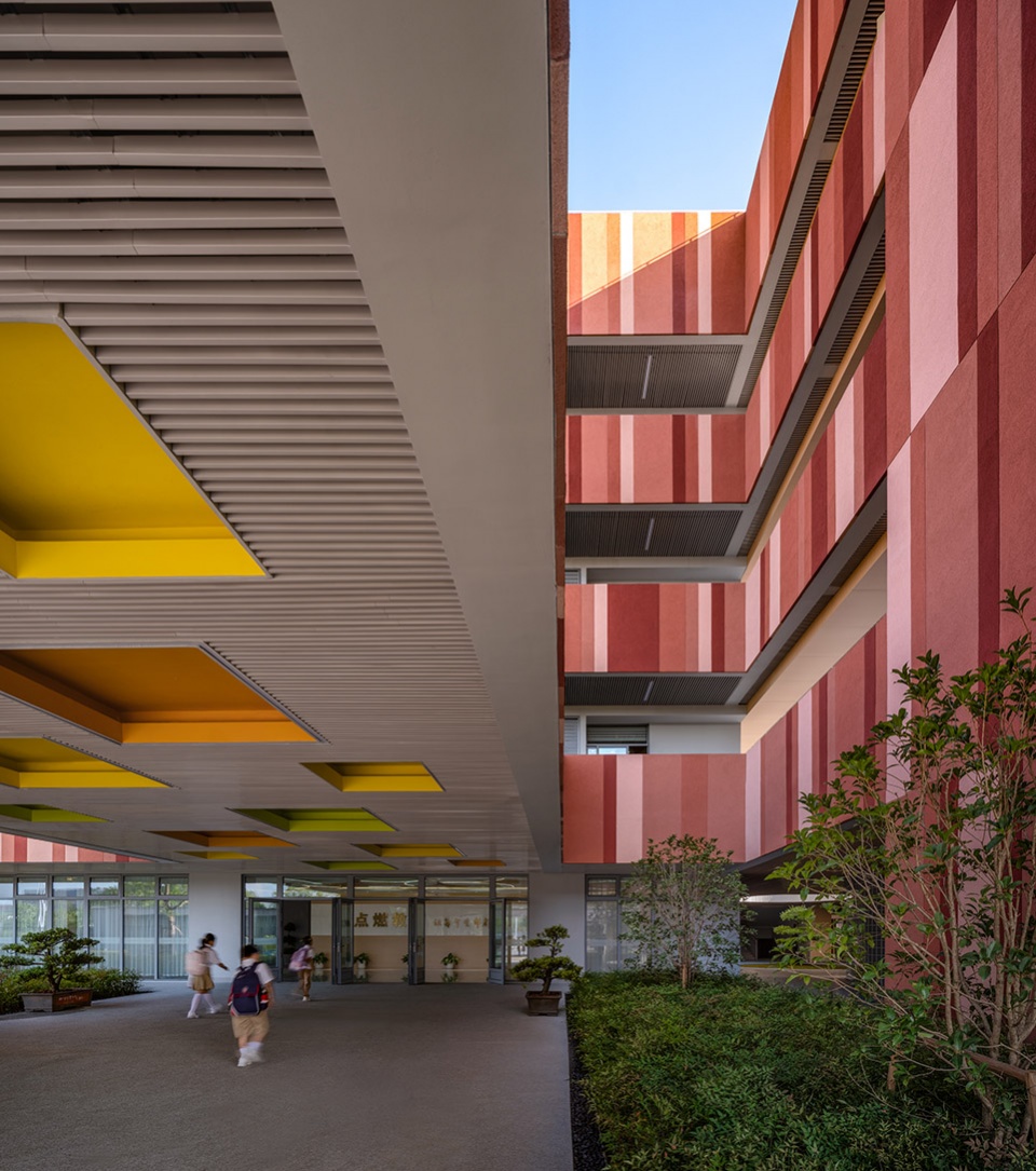 fengpu elementary school by wuyang architecture