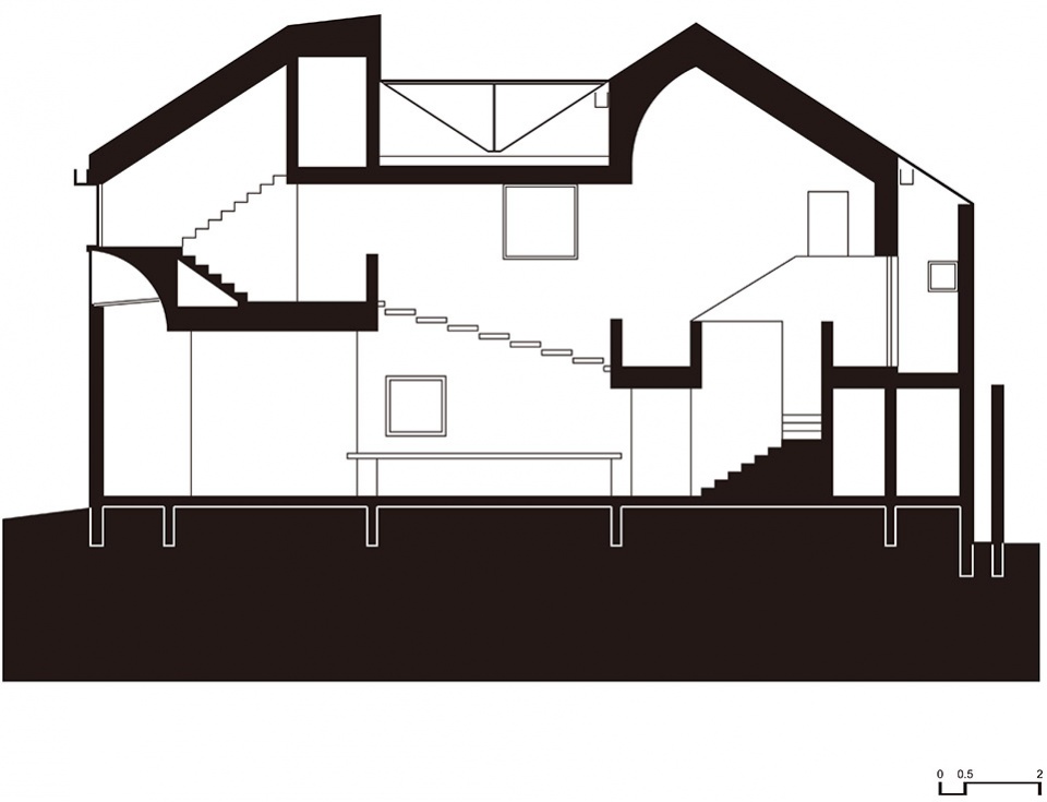 house on the slope by chaoffice