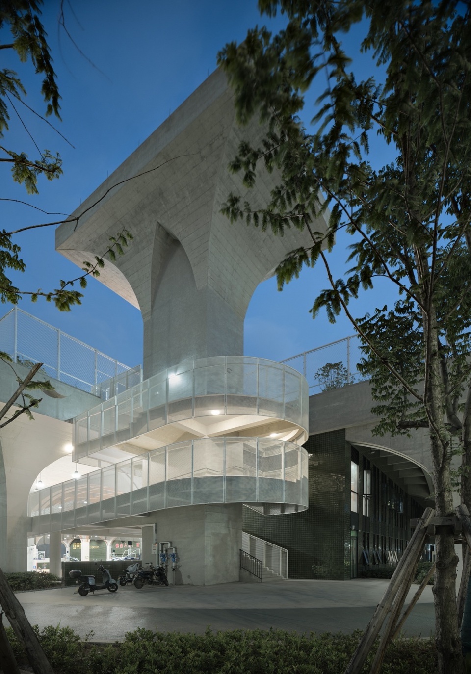 indoor sports field of shaoxing university by uad
