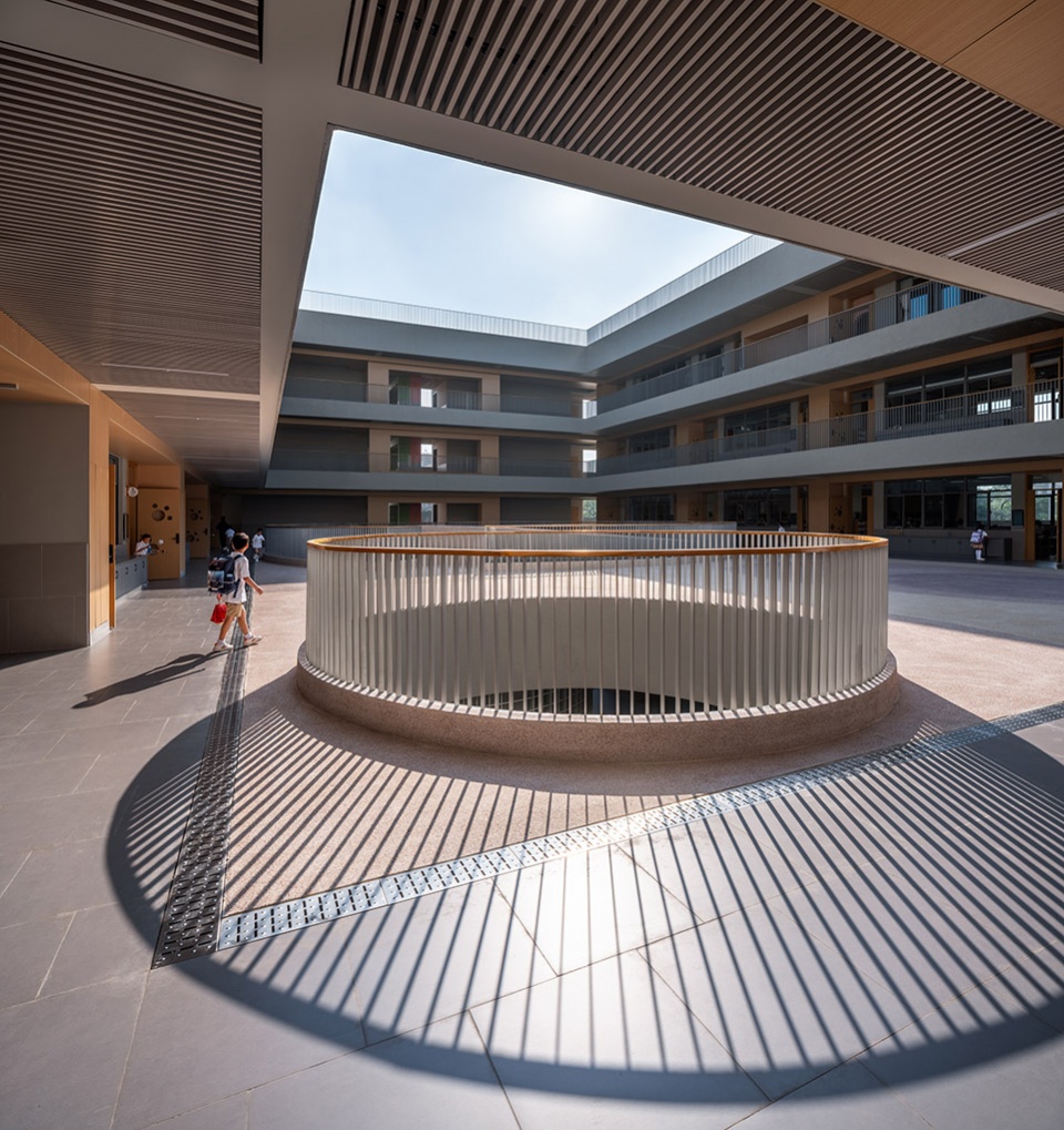 fengpu elementary school by wuyang architecture