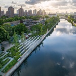 金桥曹家沟滨河景观更新设计，上海 / VIA维亚景观