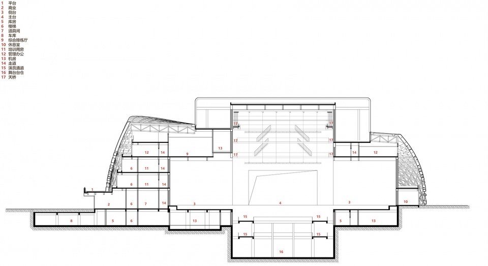golden sands lake grand theater by cctn design