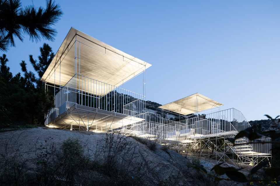 Wuwai Theater Chaoran Terrace Xiaoyao Pavilion China by Kong Xiangwei Studio