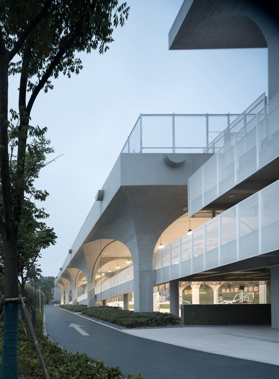 indoor sports field of shaoxing university by uad