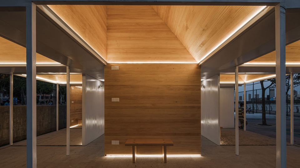 two pavilions in shanghai by gom