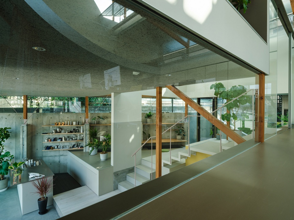 blue box office by eureka hho keio architecture sano lab