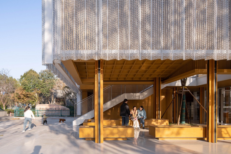 dengying service site by mudo architects