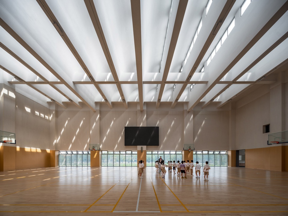 fengpu elementary school by wuyang architecture