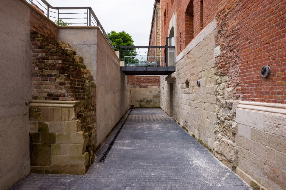 square tower of the lviv citadel by architecture studio symmetry