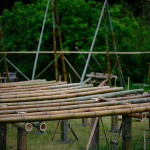 青山之弦 – 「在青山·群响艺术季」主舞台装置，杭州 / SODA建筑师事务所