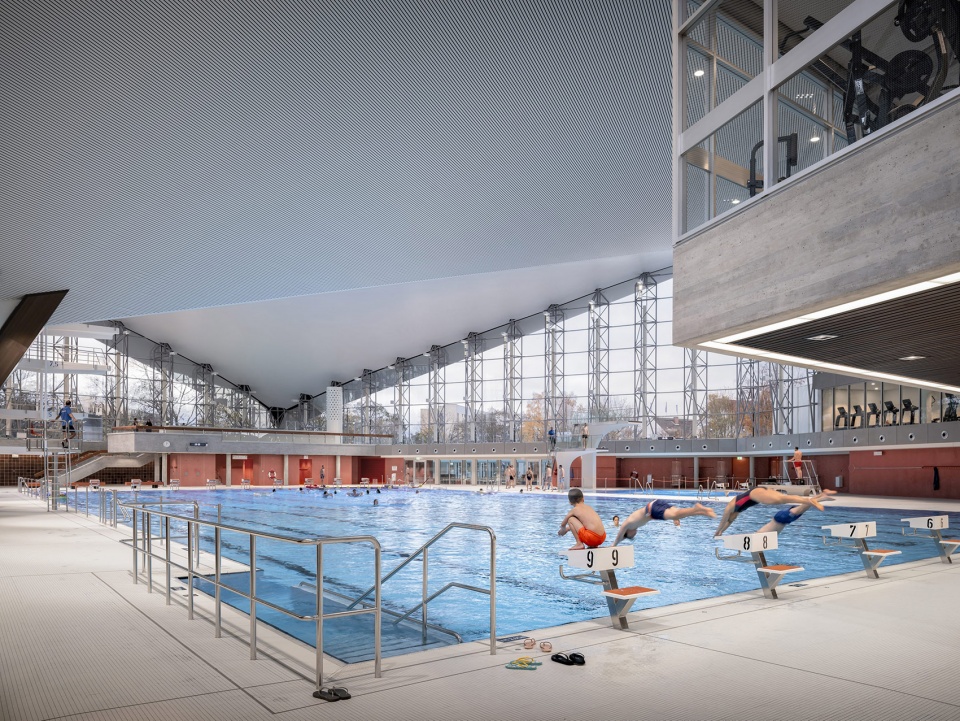 Alsterschwimmhalle has been comprehensively refurbished converted and extended by gmp