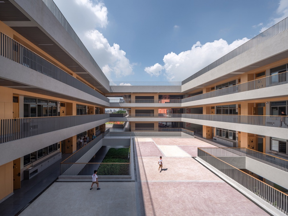 fengpu elementary school by wuyang architecture