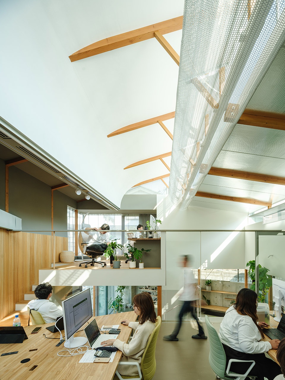 blue box office by eureka hho keio architecture sano lab