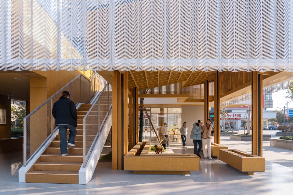 dengying service site by mudo architects