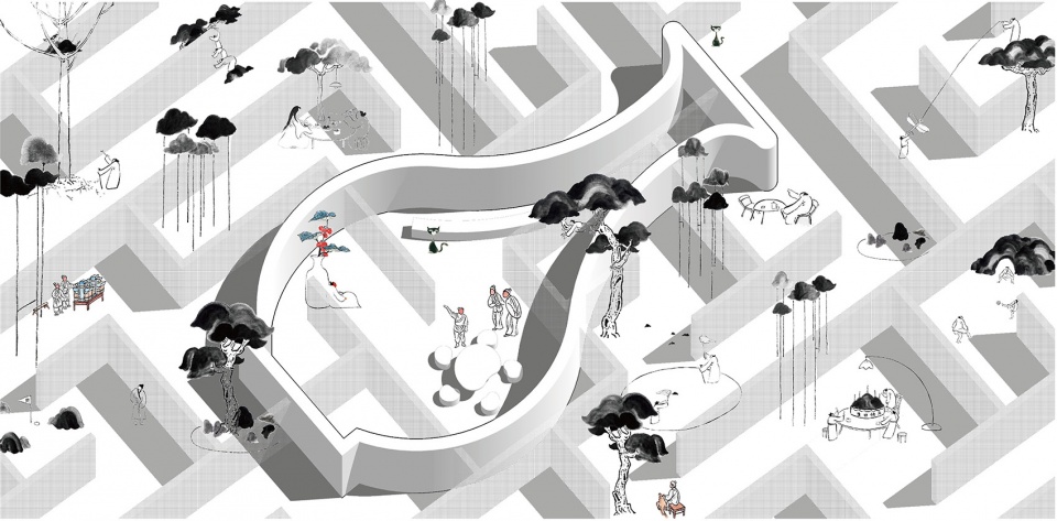 sanbaopeng art colony by dl atelier
